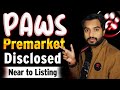 Paws New Update | Paws Listing Update | Paws airdrop