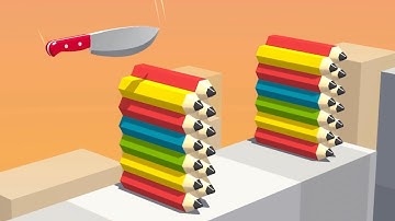 Slice It All 🗡🍎🍊- All Levels Gameplay Android , iOS ASMR Slicing Game New UPDATE