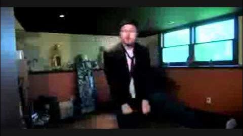 Nostalgia Critic Dances to some song from DDR