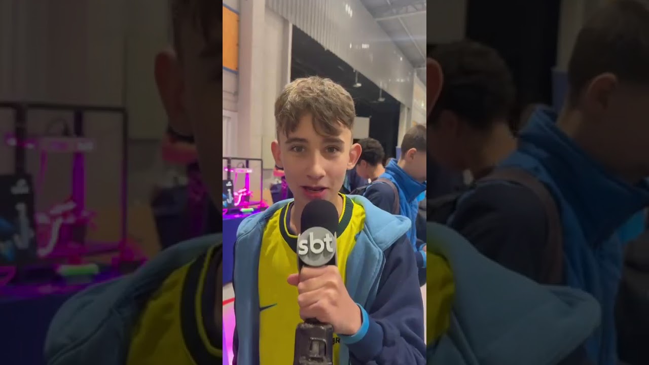 Peguei no microfone da SBT DA REDE MASSA!!!
