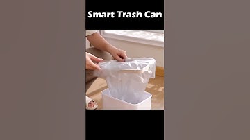 Smart Trash Can || Automatic Sensor Garbage Bin || #shorts #gadgets #smartgadgets
