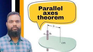 Theorem of parallel axes class 12 | rotational dynamics | physics