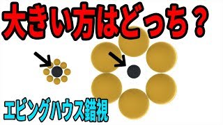 【わかりますか？】錯覚を用いた問題がめちゃくちゃ難しい