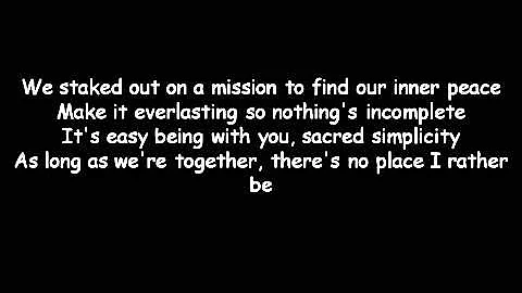 No place I'd rather be lyrics