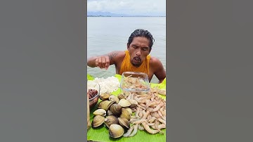FRESHEST SEAFOOD FEAST at SEA! 🚤🦀 Boiled Crabs, Prawns & Shrimps with Rice (Catch & Cook on Boat!)