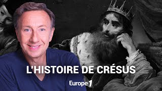 La véritable histoire de Crésus, le roi riche comme Crésus racontée par Stéphane Bern