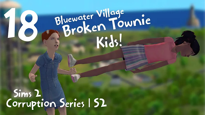 Corrupted Child Townies in The Sims 2 Bluewater Vi...