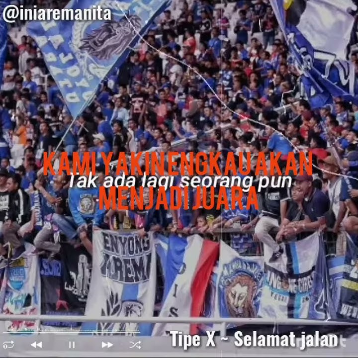 Chant arema membuat kita haru