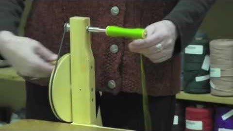 How To Wind a Weaving Boat Shuttle Bobbin