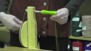 How To Wind a Weaving Boat Shuttle Bobbin