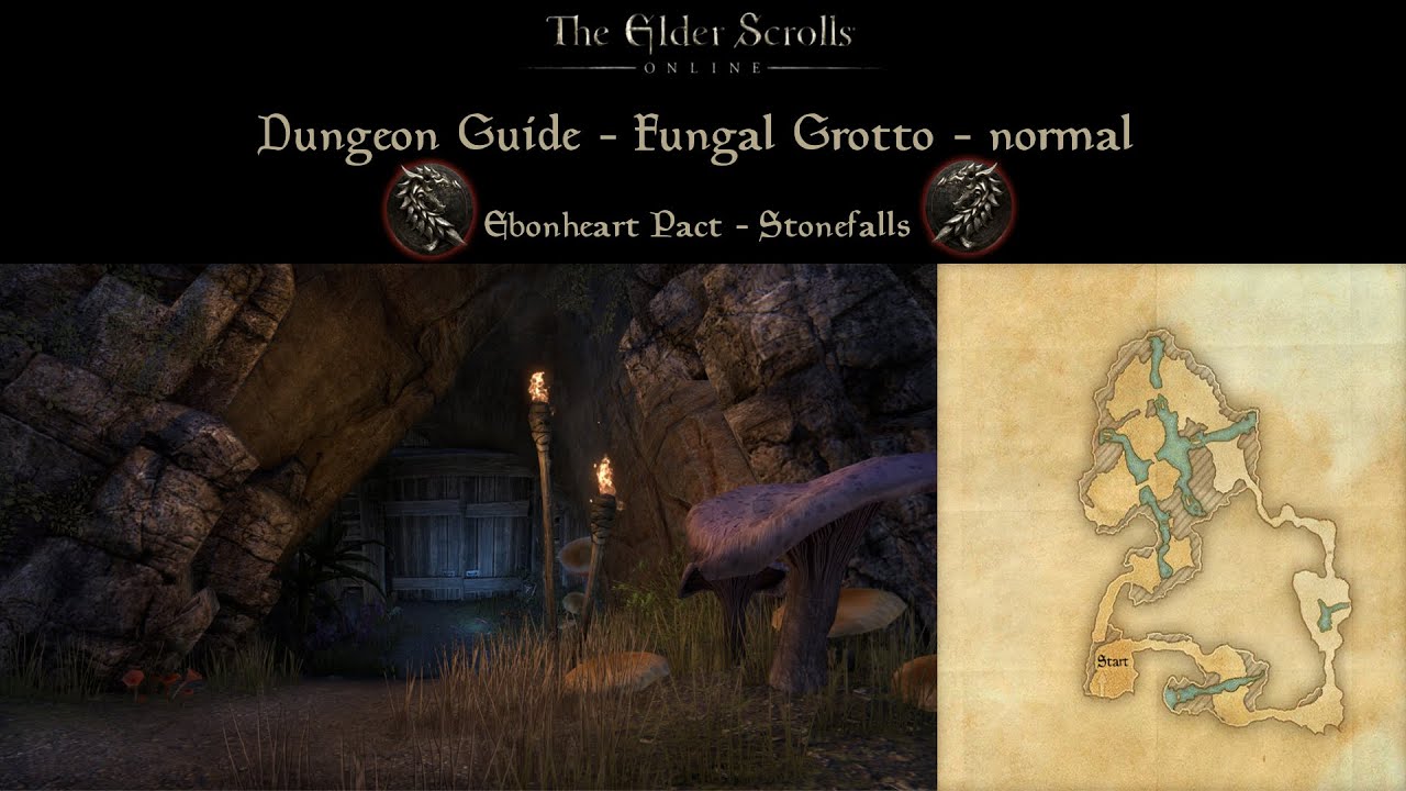 ESO Fungal Grotto Dungeon Guide YouTube