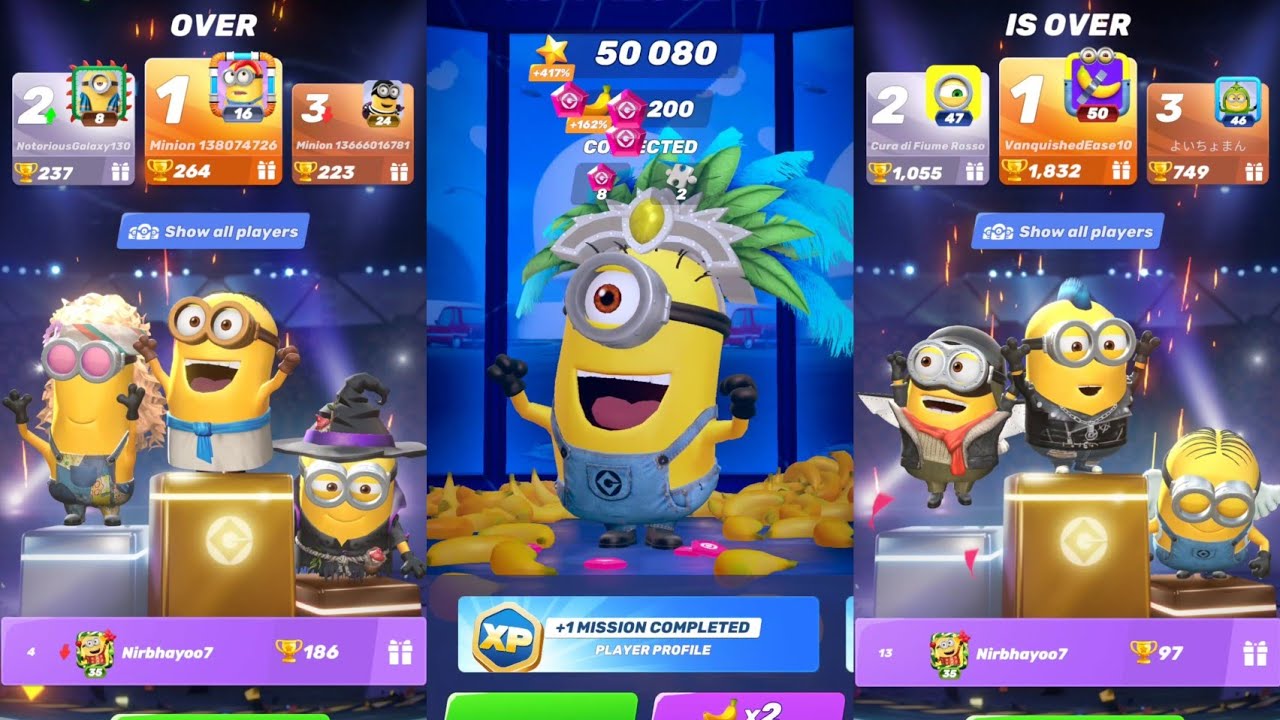 Carnival Carl vs Villain-Fan Stuart | New Minion rush |