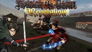 The Attack on Titan Revolution Experience.