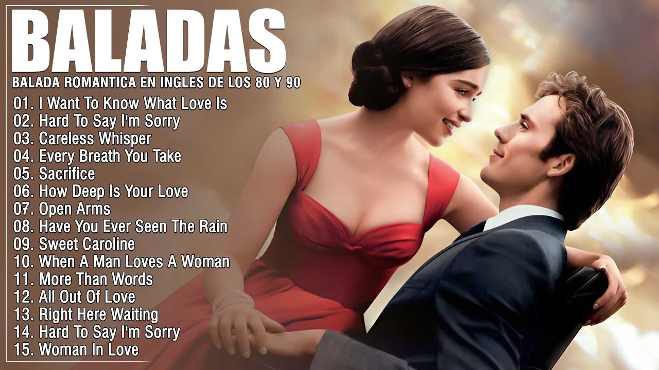 Grandes Éxitos de los 80 y 90 en Inglés | Baladas y Pop Inolvidables