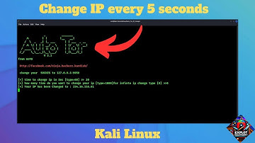 Automatically Change IP Address in every 5 Seconds - 100% ANONYMOUS | Kali Linux any linux