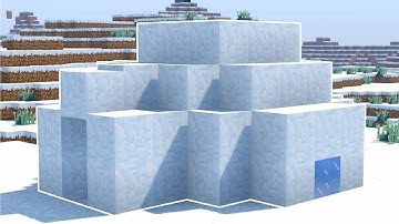 How To Build Igloo In Minecraft