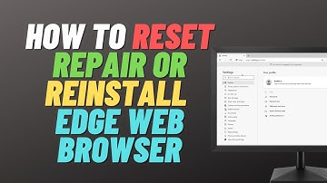 How to Repair Microsoft Edge to Fix Problems in Windows 10