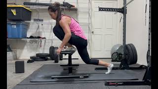 Ankle mobility rock backs