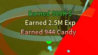 Fastest way of getting Candy in King legacy Roblox