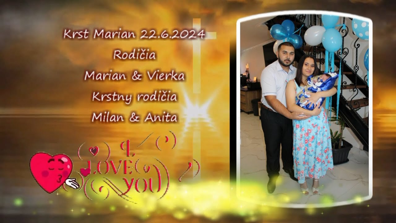 Krst Marian 22 6 2024 čast 1 Markovce Albin Band