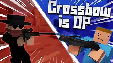 1v1ing a Crossbow GOD in Krunker (SO broken...)