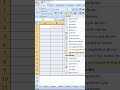 👉 Excel Border Remove Shortcut Key 😱 #Shorts