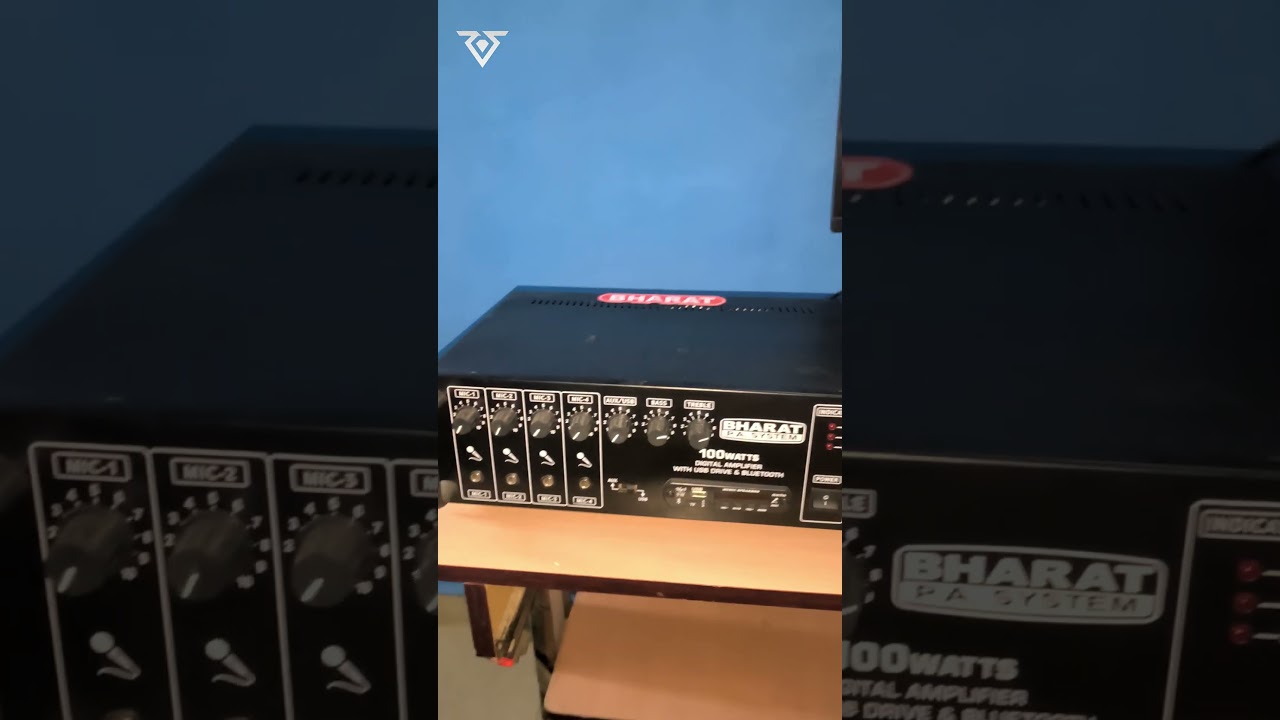 Bharat King 100 Watts Amplifier | DJ AMPLIFIER WITH BLUETOOTH