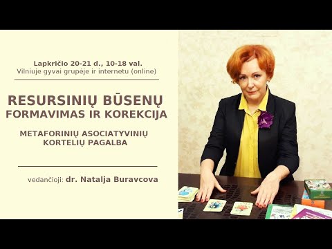 Video: Grupinis Darbas Su Metaforinėmis Kortelėmis