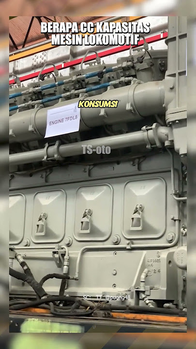 what is the cylinder capacity of a train locomotive engine #shorts #train #trending
