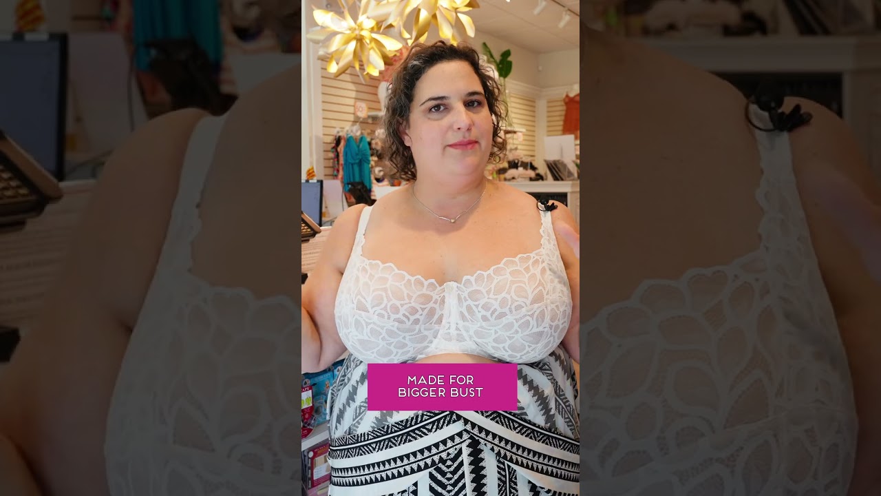 Why you need Panache Allure's full-cup unlined bra 👇• Made to support bigger busts• Comfortable...