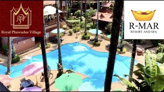 Обзор отелей Royal Phawadee Village и R - Mar Resort and Spa Патонг Пхукет Таиланд.