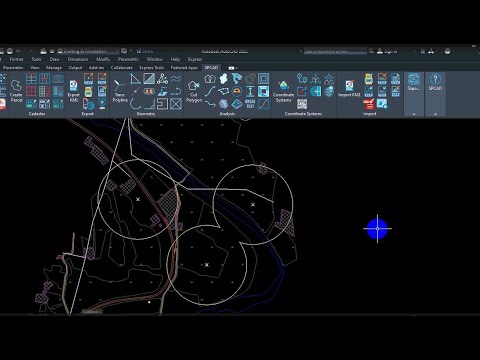Create Buffer around Points in AutoCAD