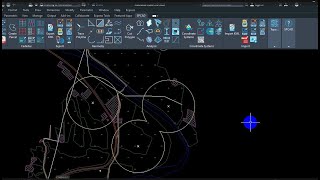 Create Buffer around Points in AutoCAD