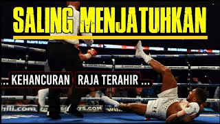 KELAS BERAT 🥊🥊 BAKUHANTAM SALING MENJATUHKAN,, KEKALAN TERAHIR RAJA  KO.