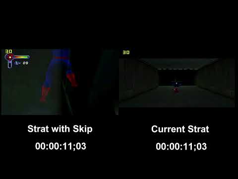 Spider-Man 2000: Tunnel Crawl Strat Comparison