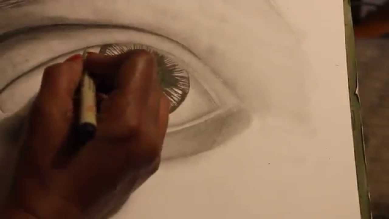 How To Draw Realistic Female Eyes