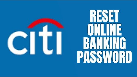 Citibank Singapore: How to Reset Online Banking Password | Recover Password | citibank.com.sg