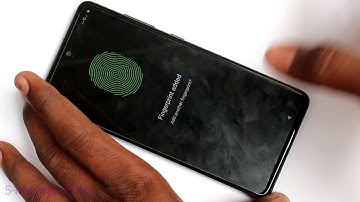 How to add in-display fingerprint in Samsung Galaxy A51