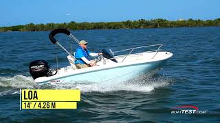 Boston Whaler 130 Super Sport 2019- Test Video - By Boattestcom