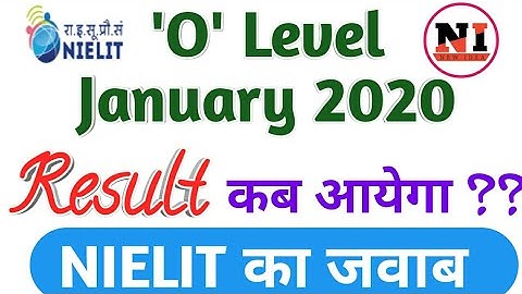 O/A/B/C Level janyary 2020 ka result kb aayega | Official Notification O level result January 2020