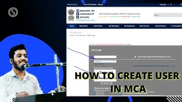 How to create login ID in MCA || Free || students || employee || TLT || synopsis 24