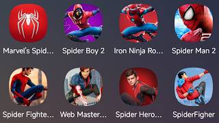 Marvel's Spider-Man,Spider Boy 2,Iron Ninja Robot,The Amazing Spider-Man 2,Spider Fighting,WebMaster screenshot 4
