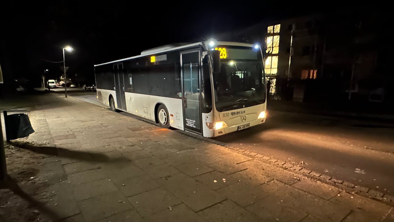 Redecker Reisen GmbH Wagennummer/KOM 9830 / Linie 228 Pause - YouTube