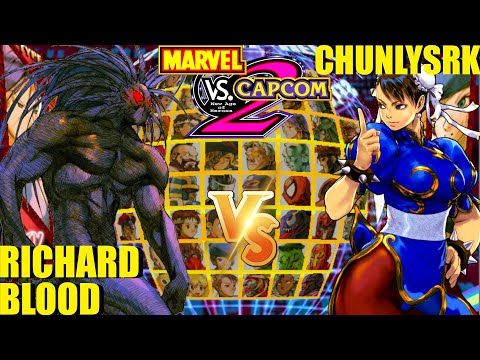 MvC2 Mvci Umvc3 RICHARD BLOOD vs CHUNLYSRK pt 4