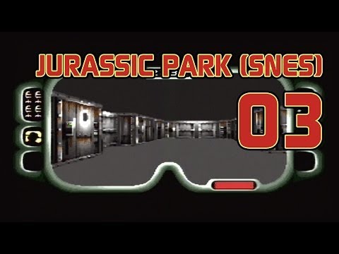 Jurassic Park (SNES) Let&#039;s Play #03 - Gebäude-Irrsinn