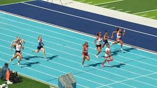 2025 IHSA Girls State Meet - Class 3A 100m Prelim(ht 4)