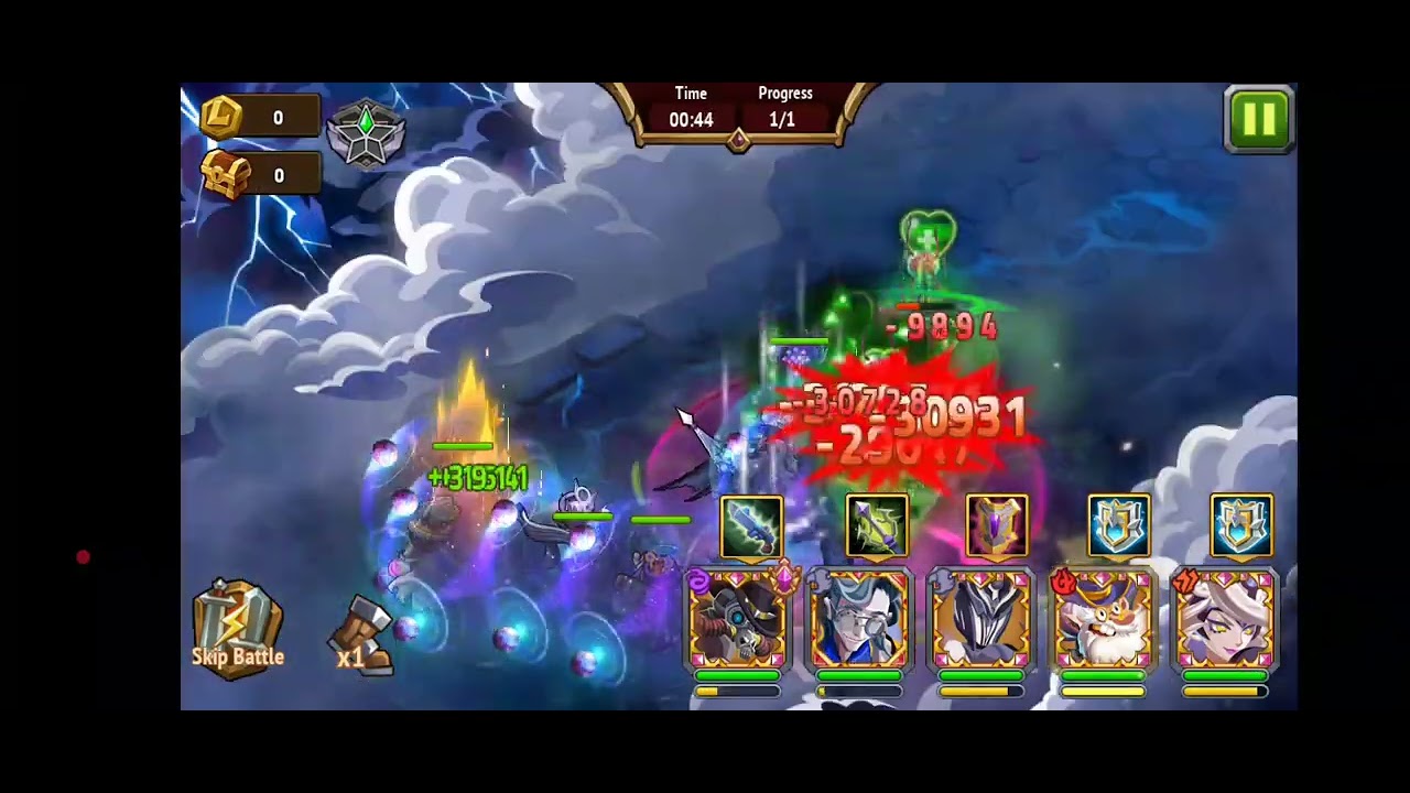 Magic Rush Heroes Elite dungeon 137 lv95