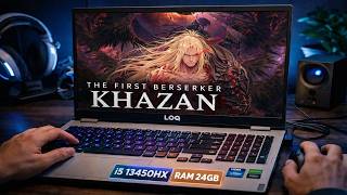 The First Berserker Khazan on Lenovo LOQ 🔥 | i5-13450HX + RTX 4050 Gameplay #thefirstberserkerkhazan