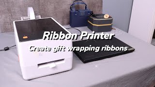 To create a gift-wrapping ribbon by yourself!