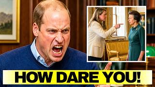 Laura Lopez PUBLICLY Disrespects Princess Anne & William LOSES IT!
